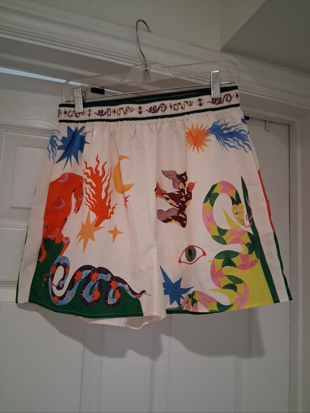 Commense Multi-Color Graphic Print Shorts - Picture 3 of 11